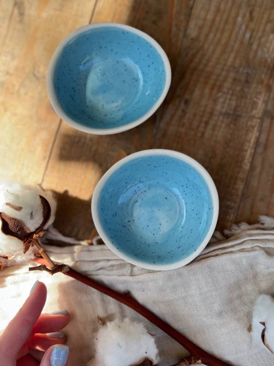Соусник для суші 40 мл, «Simple blue»