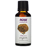 Эфирное масло мирры Now Foods (Myrrh Essential Oils) 30 мл