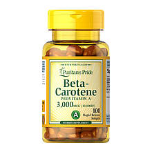 Beta-Carotene 3,000 mcg (100 softgels)