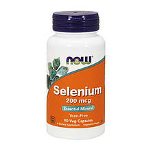 NOW Selenium 200 mcg (90 veg caps)