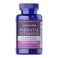 Вітаміни для вагітних Puritan's Pride Prenatal Vitamins 100 caplets