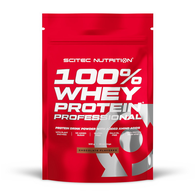Сироватковий протеїн Scitec Nutrition 100% Whey Protein Professional 500 g