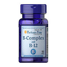Vitamin B-Complex and Vitamin B-12 (90 tablets)