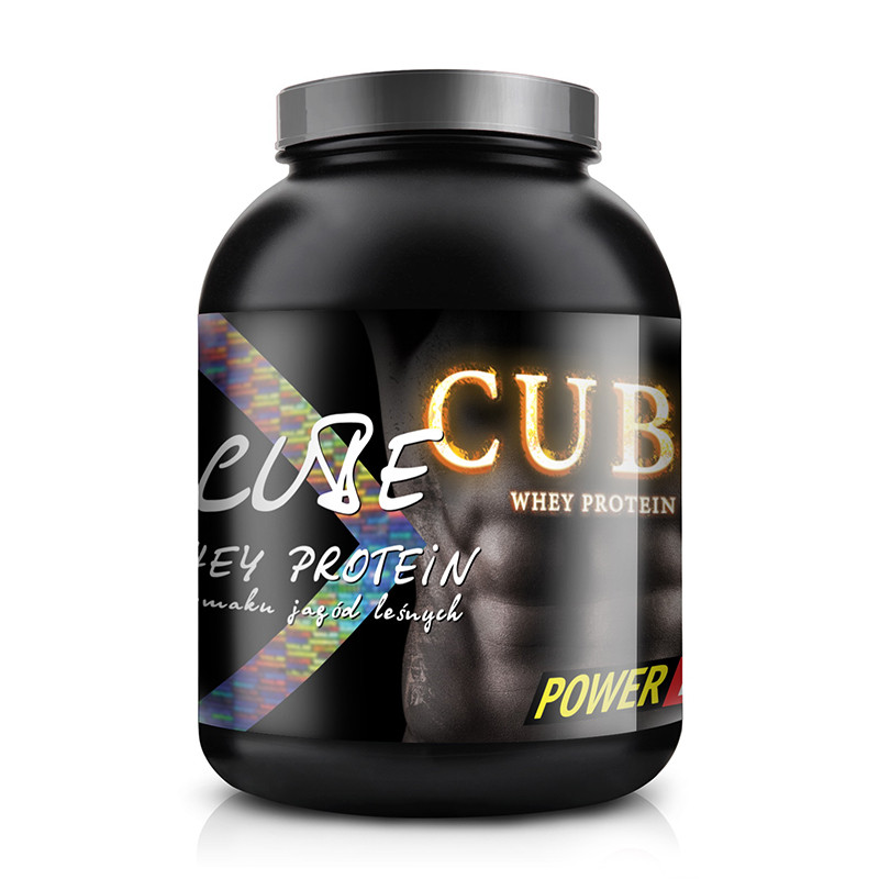 Power Pro Cube Whey Protein (1 kg, red sangria)