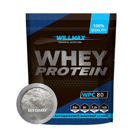 Willmax Whey Protein 80 (без смаку) 920 g, фото 1