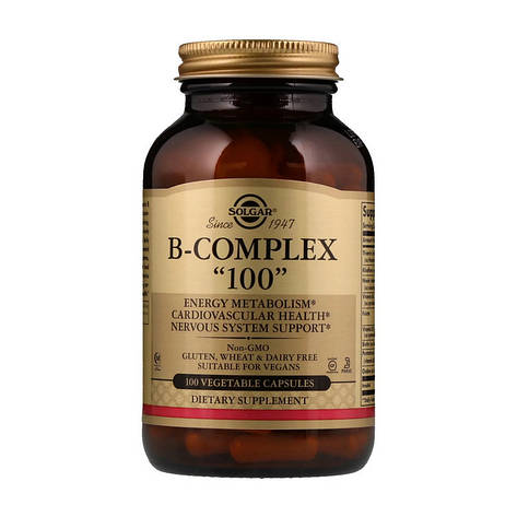 B-Complex 100 (100 veg caps), фото 1