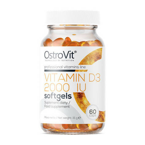 Vitamin D3 2000 IU (60 caps), фото 1