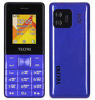 Мобильный телефон TECNO T301 1.77" 2SIM, 1150mAh, Blue