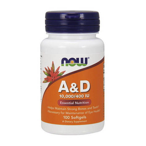 NOW A&D (100 softgels), фото 1