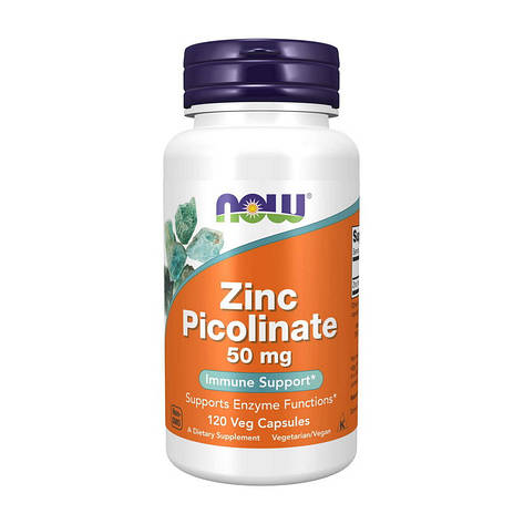 Zinc Picolinate 50 mg (120 caps), фото 1