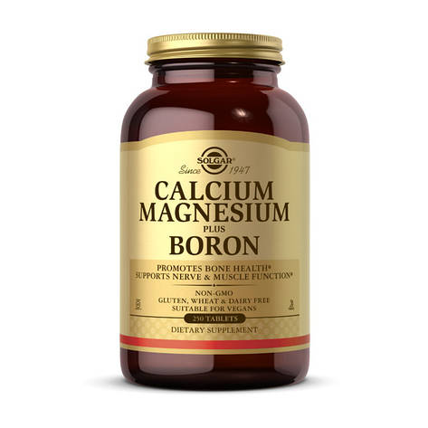Calcium Magnesium Plus Boron (250 tabs), фото 1