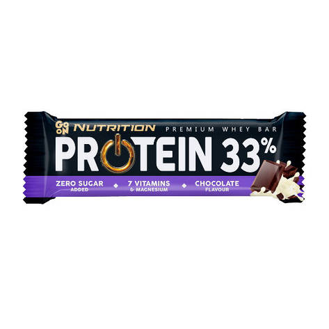 GoOn Nutrition Protein 33% Bar (50 g, chocolate), фото 1