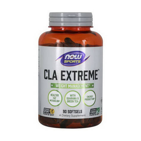 NOW CLA Extreme (90 softgels), фото 1
