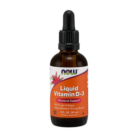 Liquid Vitamin D-3 (59 ml), фото 2