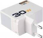 Мережевий зарядний пристрій Aspor A858 (3USB/30W)- білий, фото 4