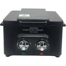 Сухожар (300 Вт) SM-360А для стерилізації інструментів з таймером та регулятором температури. Чорний