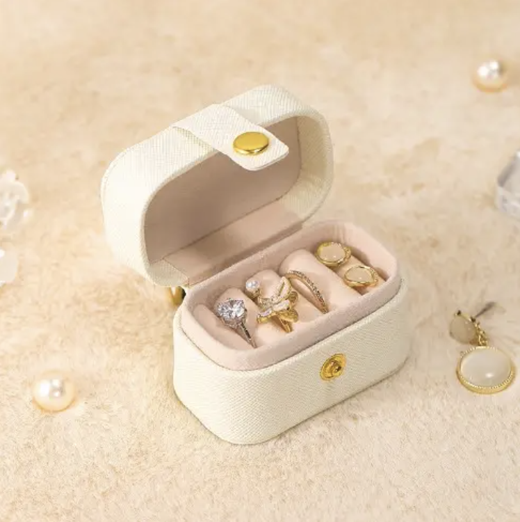 Скринька для кілець міні Білий, фото 1