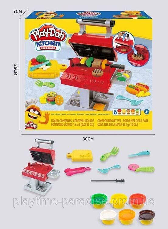 Игровой набор Плей До Гриль Play-Doh Kitchen Creations Grill 'n Stamp ...