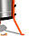 Медогонка електрична хордіальна (касетна) МІНІ на 4 касети Дадан (300мм) Ø600 нержавіюча AISI 304 12В/220В МК-4, фото 4