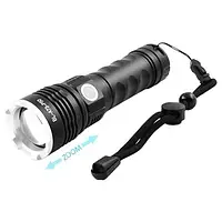 Мощный ручной фонарь BL-A73-P50 CREE P50, ЗУ Type-C, 1x18650