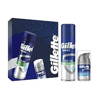 Подарочный набор Gillette Series Comfort (Гель для бритья + Бальзам после бритья)