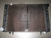 Радиатор Газель, Газ 3302, 3-х рядный, медный, под рамку, крепление на штырях внизу (Tempest, Тайвань)