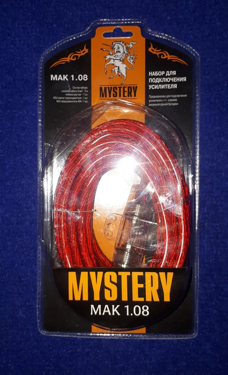 Набір кабелів для підсилювача Mystery MAK1.08 2 канали