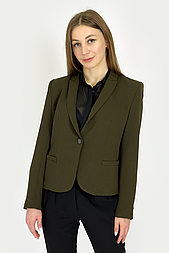 Короткий піджак Zara 7565/344/505 зелений XS