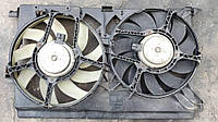 Вентилятор охлаждения радиатора Опель Вектра Ц, Opel Vectra C 1.9 CDTI 2002-2008 13167339 \ 13167335 \
