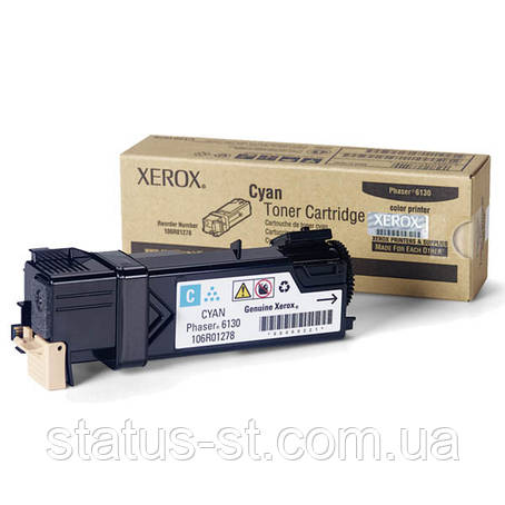Заправка картриджа Xerox 106R01282 Cyan для принтера Xerox Phaser 6130, фото 1