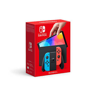 Ігрова консоль Nintendo Switch OLED (червоний та синій)