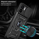 Протиударний чохол для Xiaomi Redmi A1 / A2 із захистом камери, бронований чохол на Redmi A1 / A2, фото 6