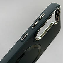 Чохол для Samsung Galaxy S23 Plus преміум чохол з MagSafe на телефон самсунг с23 плюс чорний e3r, фото 4