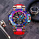 Чоловічий спортивний наручний годинник STRYVE світний, з календарем, водостійкий, фото 3