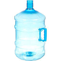 Бутель для води з ручкою ПЕТ 19л. VIAPLAST