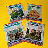 Зошит в лінію 18 аркушів кольорова обкладинка, LEADER | з малюнком природа, фото 3