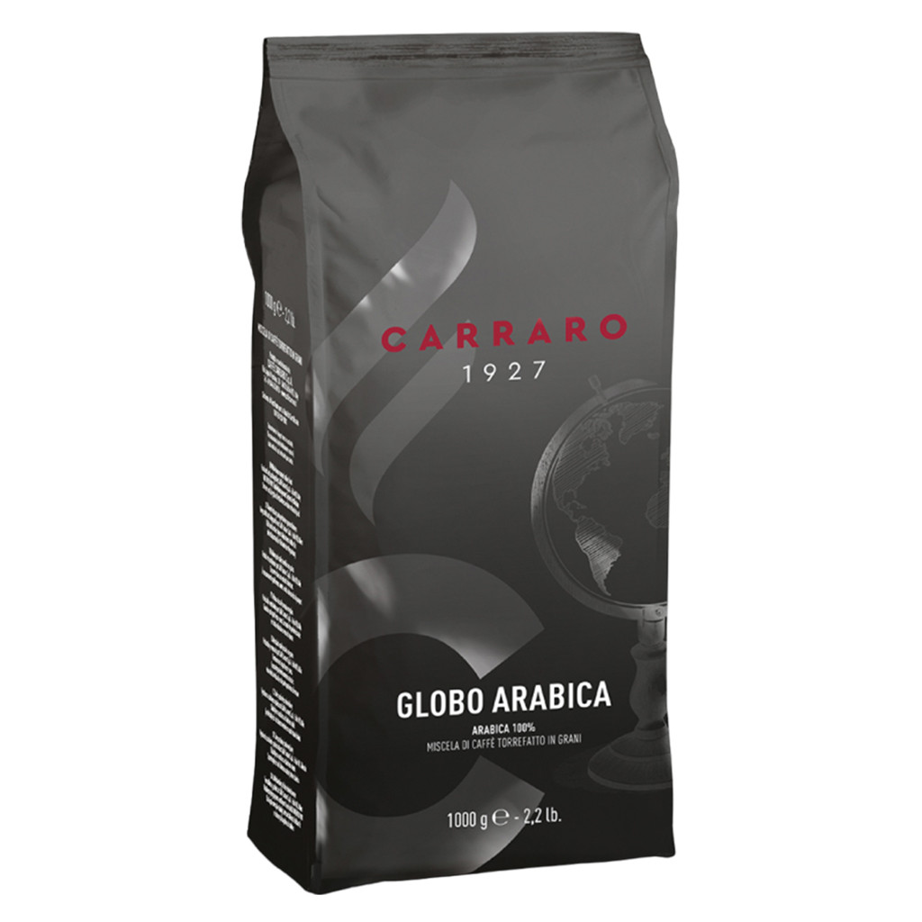 Кава в зернах Carraro Globo Arabica 1000g