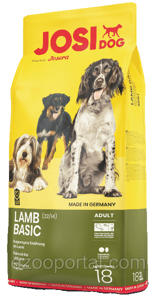 JOSERA JOSIdog сухий корм для собак LAMB BASIC 15кг