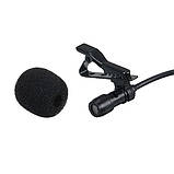 Петличка для смартфона Lavalier microphone HSX-M01, петличний мікрофон, фото 3