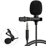 Петличка для смартфона Lavalier microphone HSX-M01, петличний мікрофон, фото 2