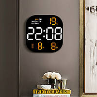 Настенные электронные часы Mids,термометр, календарь, секундомер,таймер.