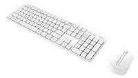 Комплект клавиатура + мышь Xiaomi MiiiW Wireless Keyboard and mouse set White MWWK01 / MWWM01