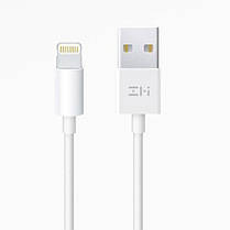 Кабель ZMI Cable USB to Lighting 2.4A 1.5m AL851 White, фото 4