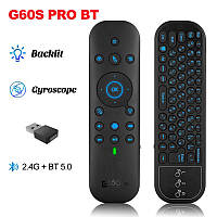 Пульт G60S Pro BT 5.0 2.4G, Голосовой пульт, мини-клавиатура, гироскоп