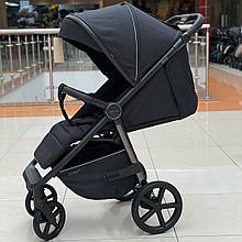 Прогулянкова коляска CARRELLO Bravo Plus (Каррелло Браво Плюс) CRL-5515 Jet Black (чорний колір)