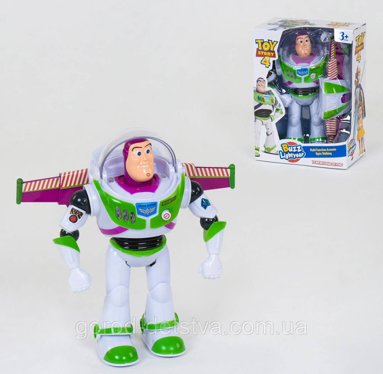 Фігурка EJ 691 Toy Story Історія іграшок 4 Рейнджер Базз Лайтер 26 см звук світло