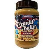 Арахисовая паста 98.8% бЕЗ САХАРА, БЕЗ ПАЛЬМОВОГО МАСЛА Bon Nutts Penut Butter Creamy 340г Франция