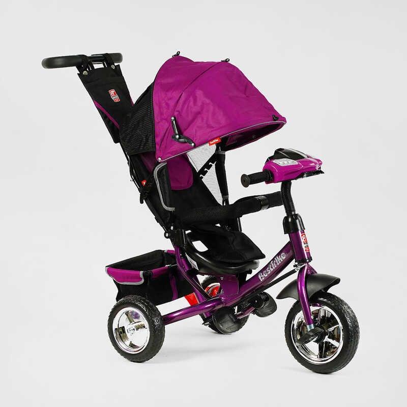 Дитячий триколісний велосипед із батьківською ручкою 6588-38-916 Best Trike колеса Піна, музична Фара