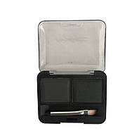 Тіні для корекції брів 2 кольори M.A.C big eyes brow   код.179 Чорний