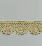 Мереживо колір айворі ширина 3см, фото 4